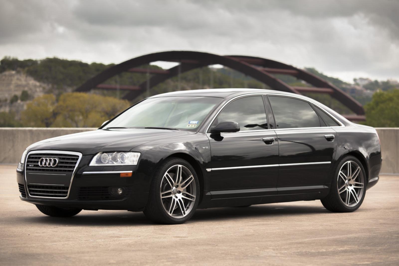 Замена масла на Audi А8