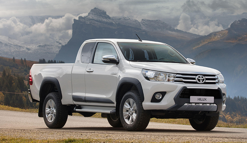 Замена масла  на Toyota Hilux